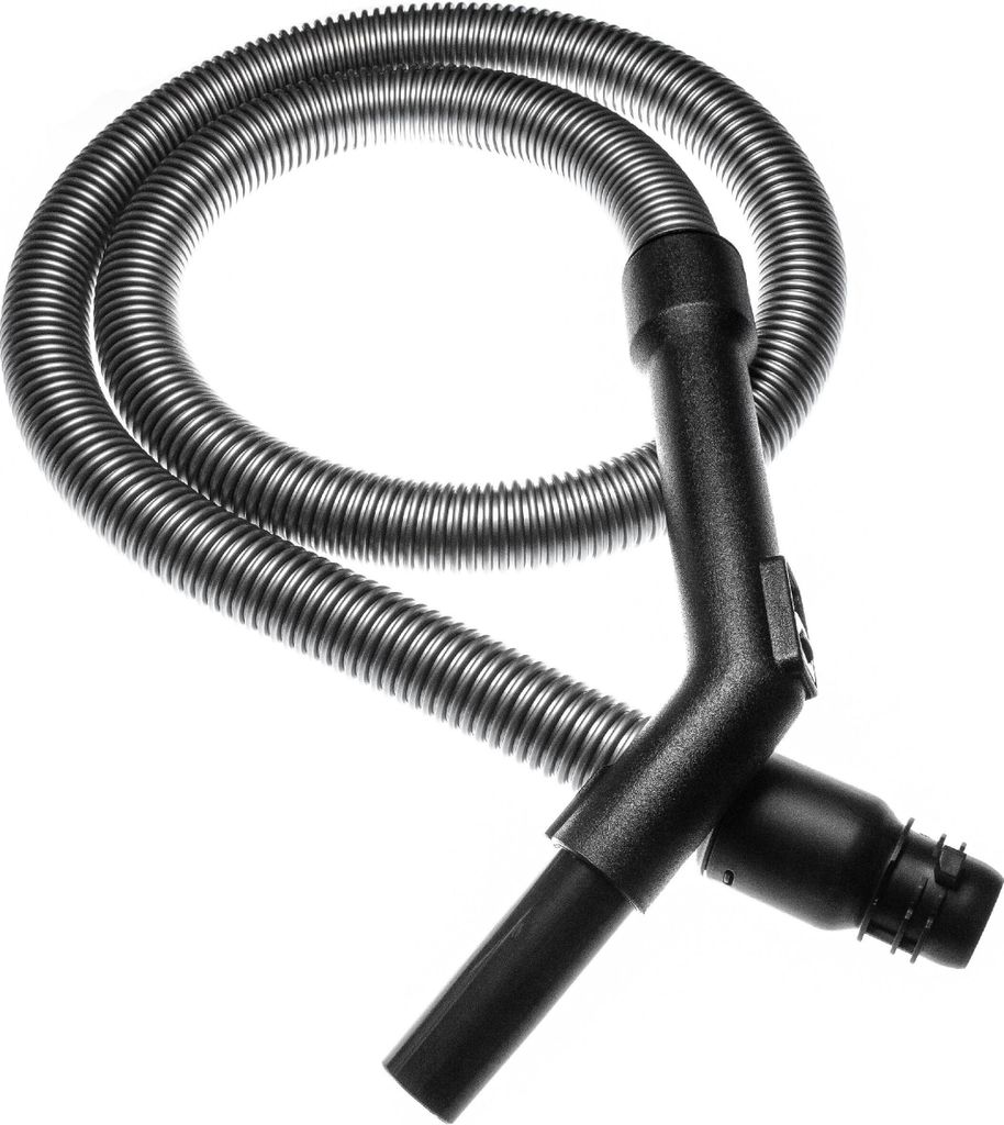 vhbw Ersatz Schlauch kompatibel mit Philips FC8607, FC8606D, FC8606B, FC860602B, FC8608, FC860801 Staubsauger - 2,08 m, Handgriff, 32mm Rundanschluss