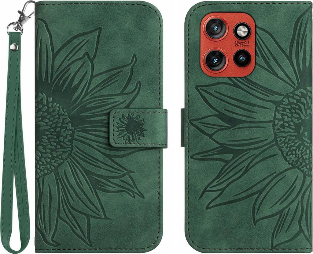 Motorola Edge 60 Neo Hülle - Coverup Sonnenblume Klapphülle Produktbild 