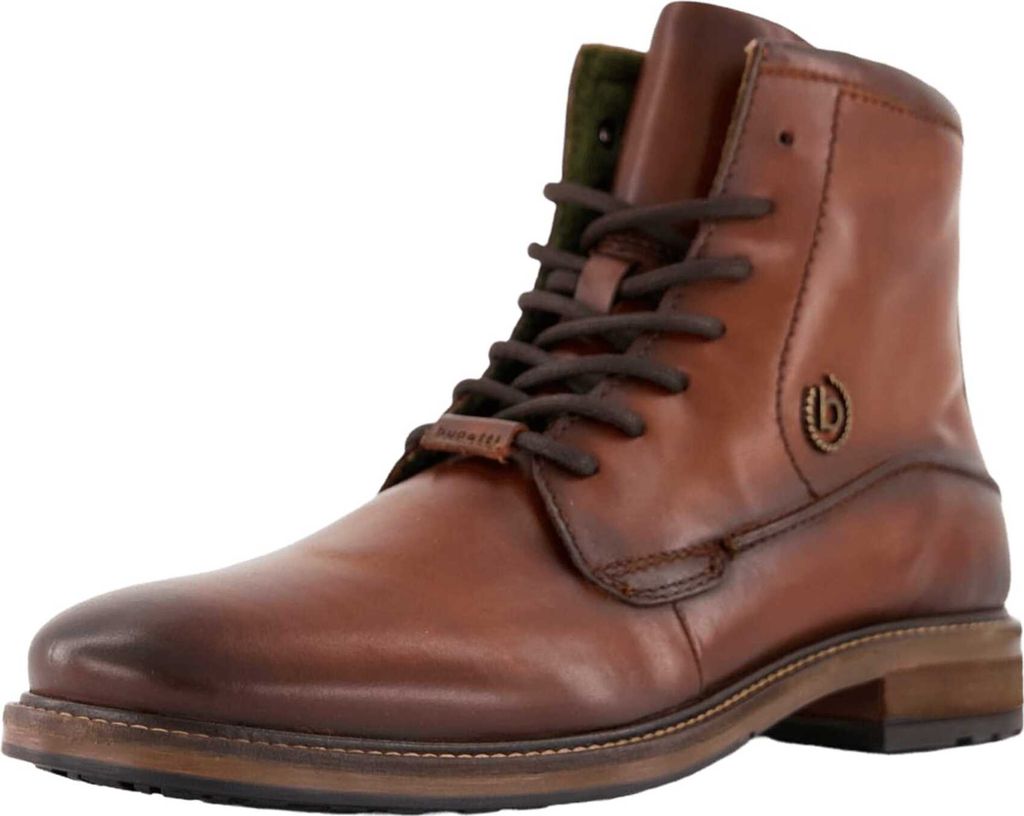 Bugatti Schnürstiefeletten Herren 31383630383933 Braun 40 EU