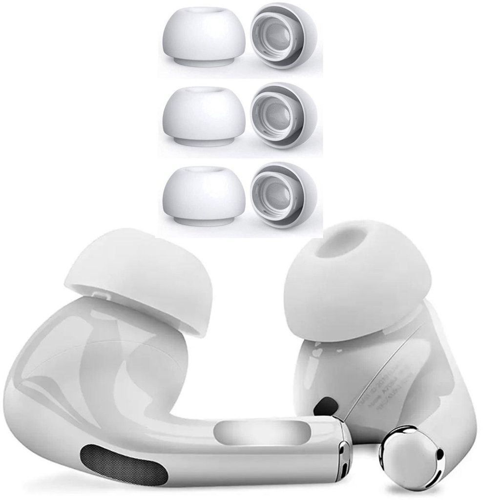 Silikon-Ohrstöpsel passend für Apple AirPods Pro – Produktbild 