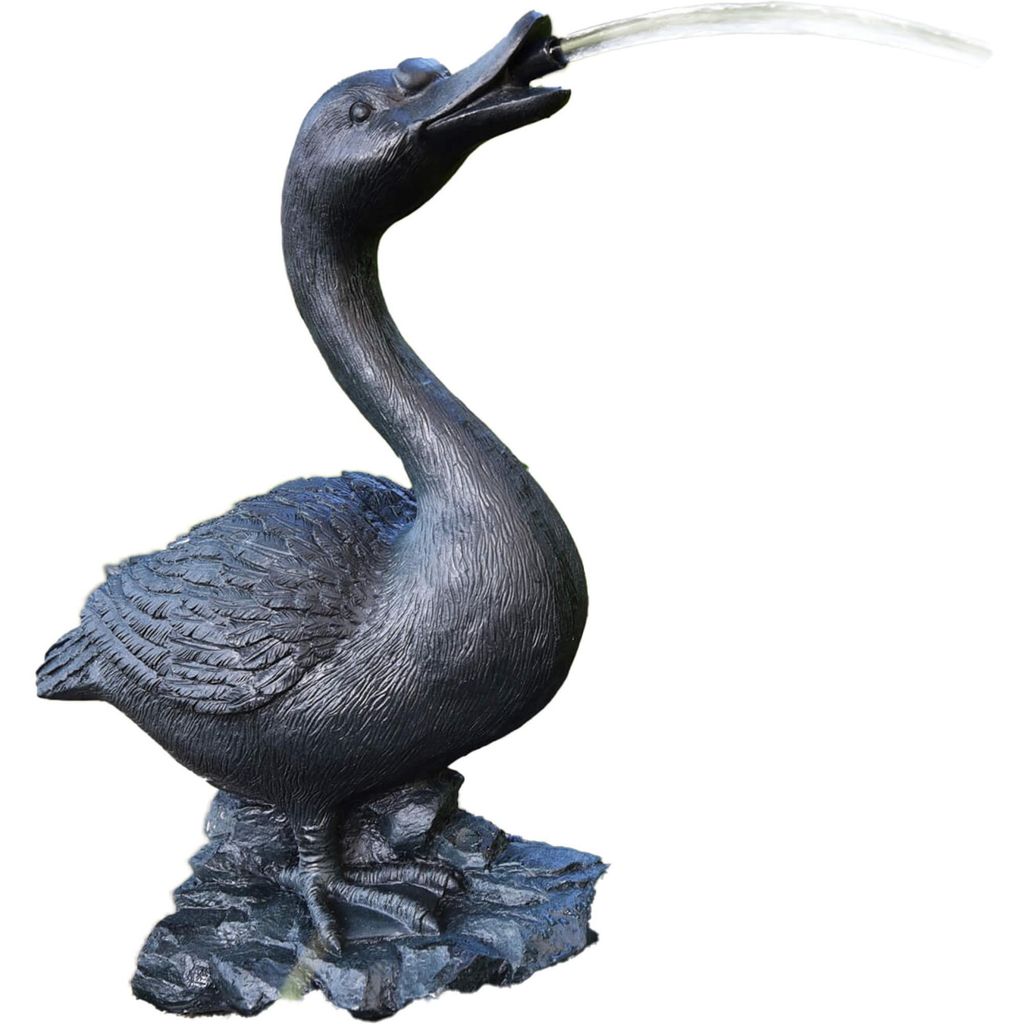 Teichfigur "Gans", 26x16x36cm Produktbild 
