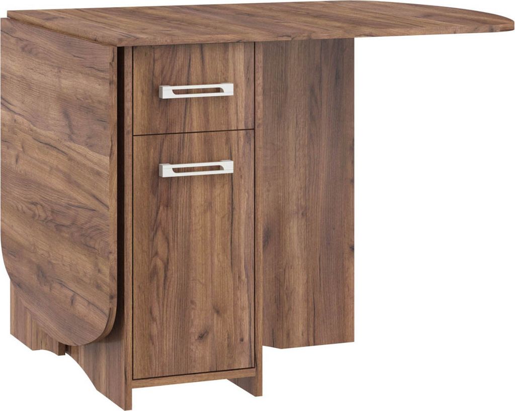 Jedálenský stôl EXPERT X 40–160 cm CRAFT TOBACO Rozťahovací Obrázok produktu 