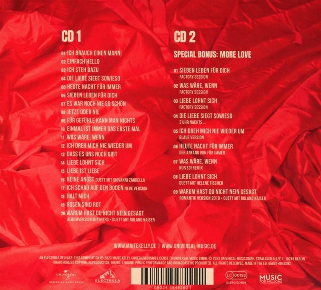 Maite Kelly: Love,Maite-Das Beste...Bis Jetzt! (Deluxe) -   Obrázok produktu 2