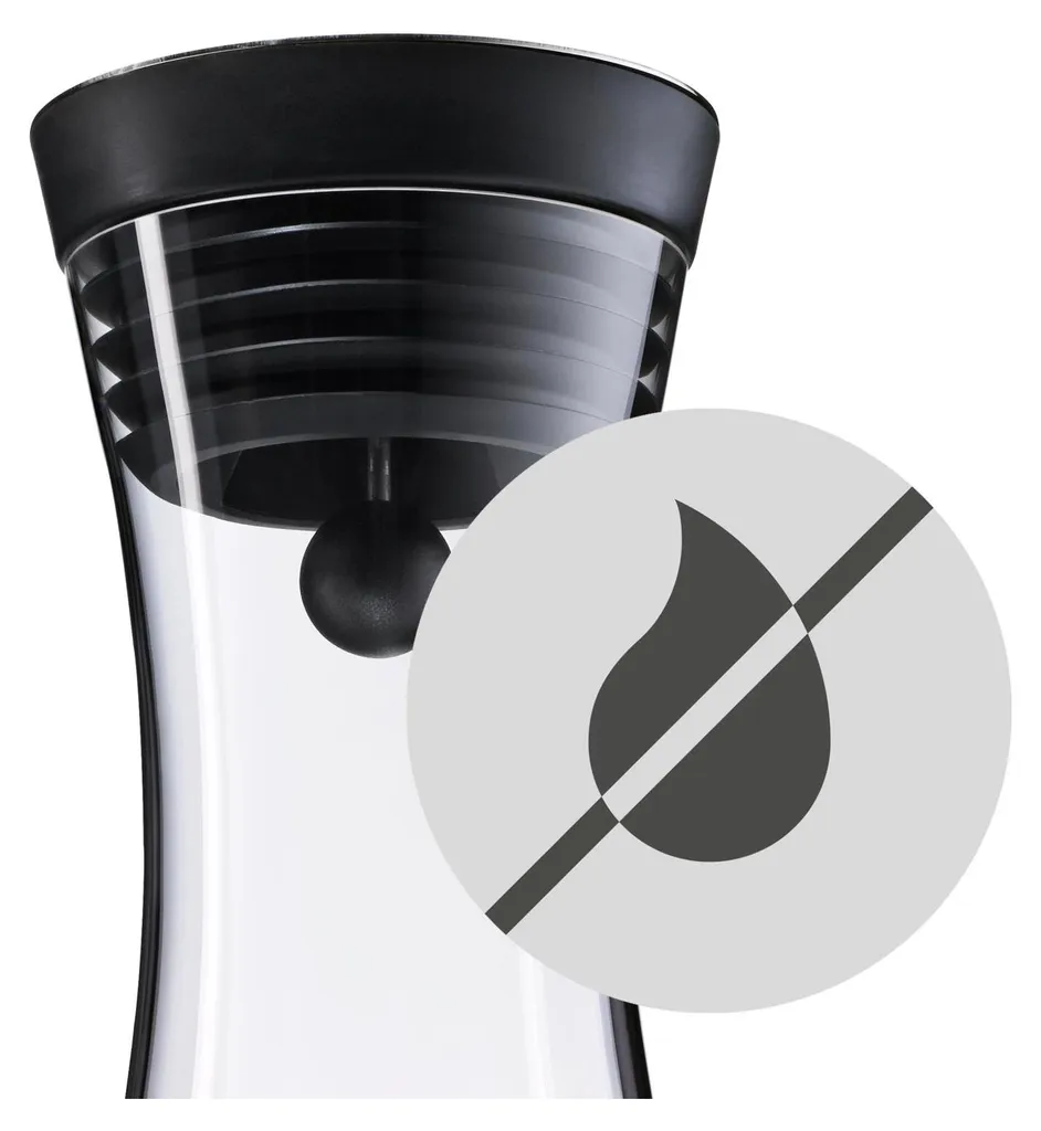 WMF Basic Wasserkaraffe, 1 l, Schwarz 3201000577 4000530692108 - 12