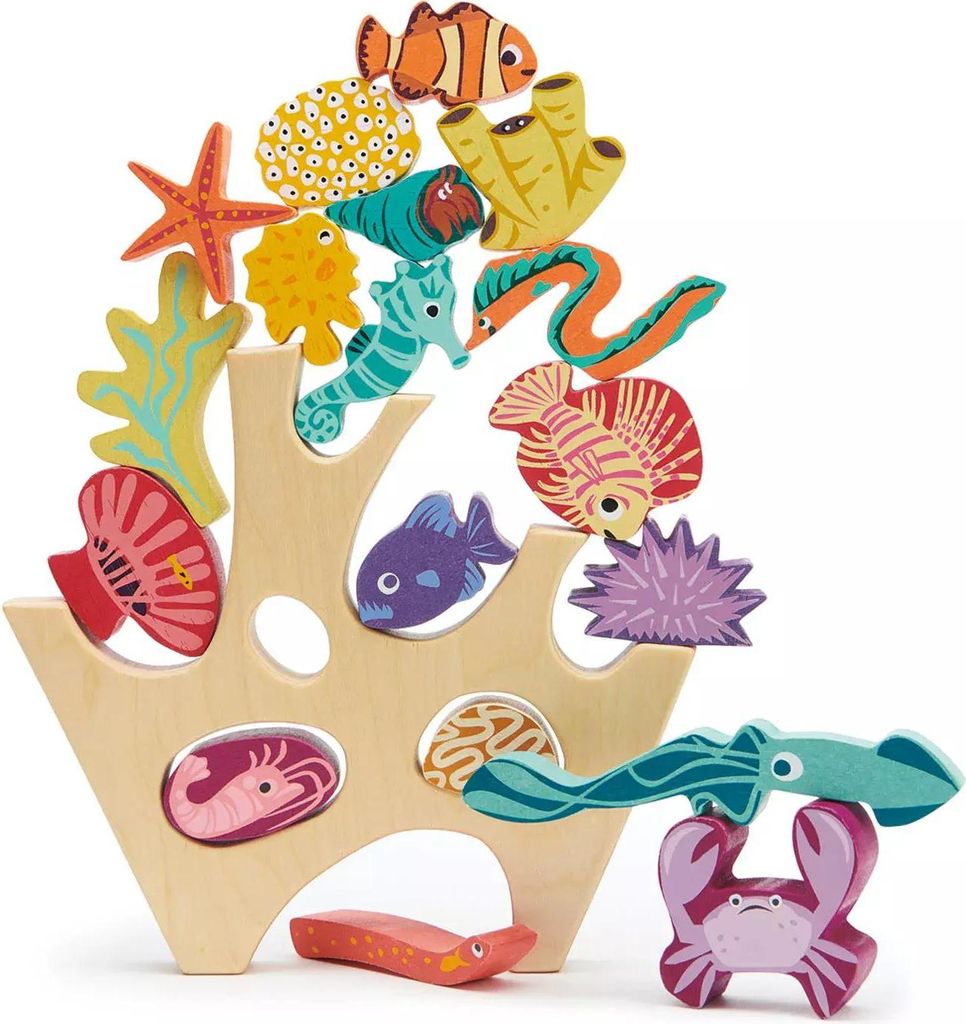 Tender Leaf Toys Stacking Coral Reef, 1,5 rok / roky, Obrázok produktu 
