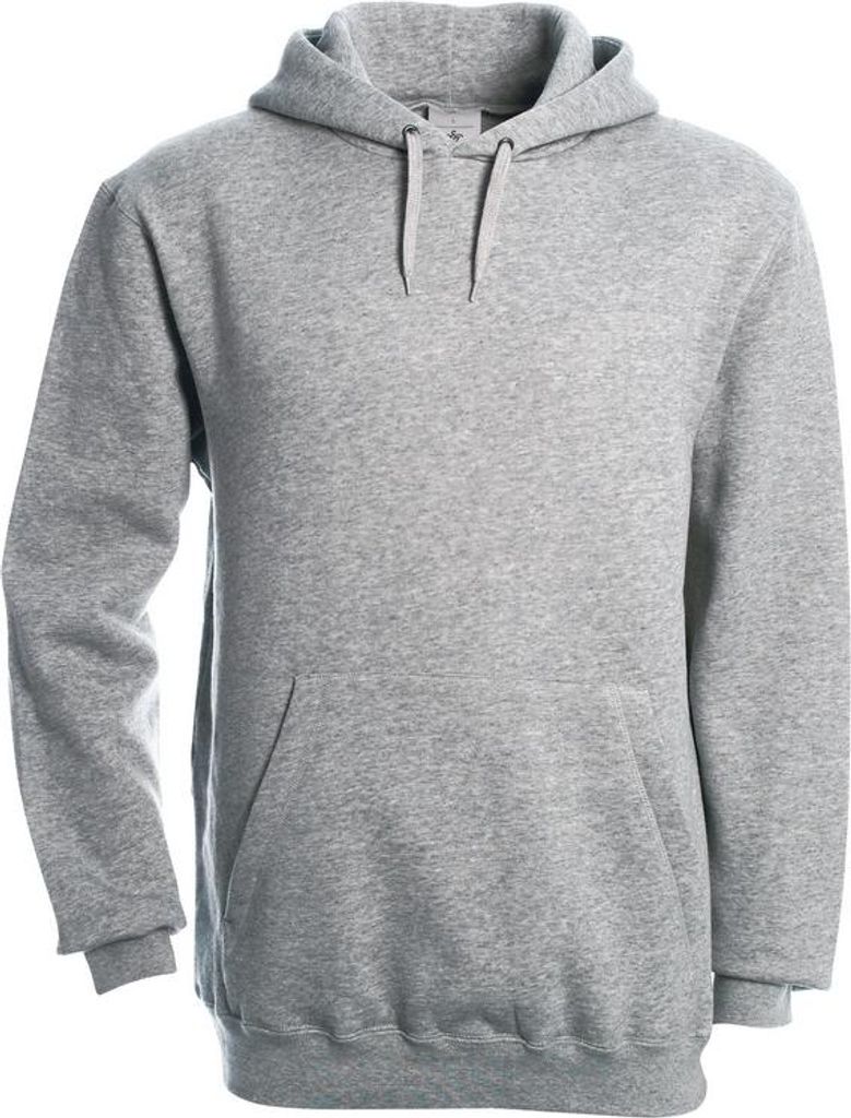 Männer mit Kapuze - B&C HOODED - heather grey - Größe 2XL