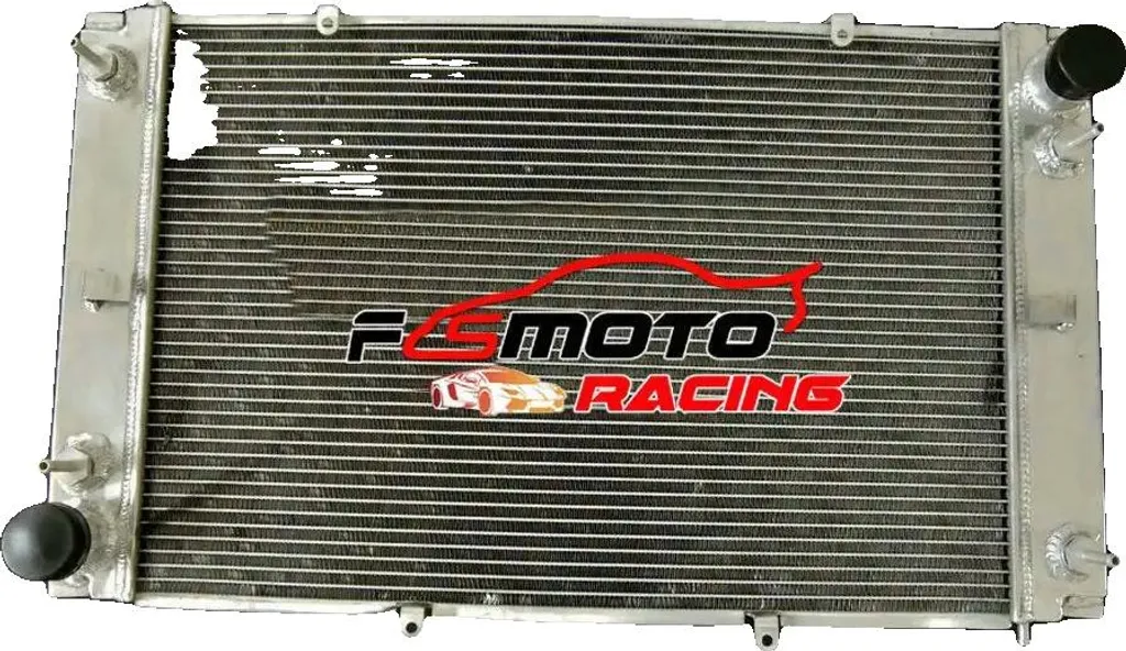 Radiateur de refroidissement moteur en aluminium pour double circuit d'huile