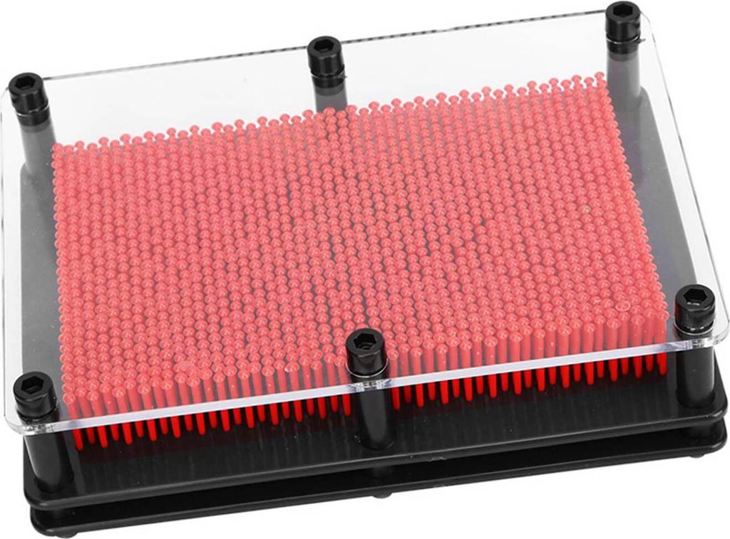 3D-Klonhandmodell, Kinderhand-Gesichtsmodell aus Kunststoff, Bürodekoration, Klon-Anstecknadel, Rot