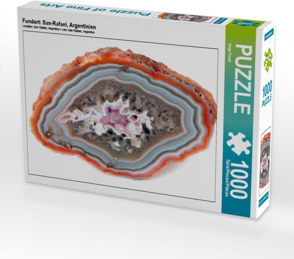 Calvendo Fundort: San-Rafael, Argentinien 1000 Teile Puzzle quer 640x480mm, Frost Anja; 7331562