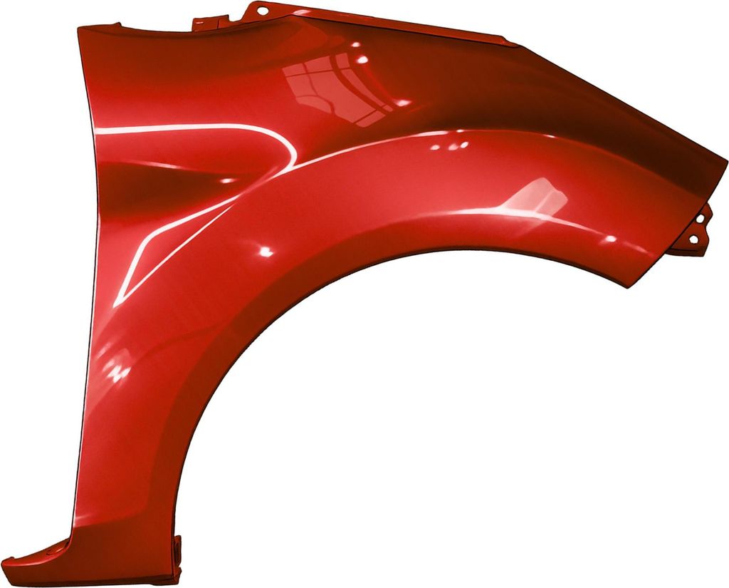 Kotflügel FORD FIESTA MK7 Rechts ASQC Marsrot 08-17 Neu Lackiert