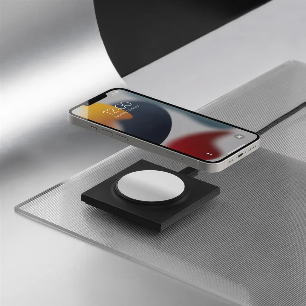 Station de charge induction magnétique Native Union Drop pour iPhone Noir - 8