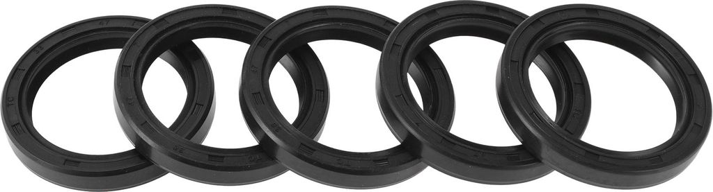 5 Stück Rotary Shaft Seal Hochdruck-Öldichtung 36x47x7mm Schwarz Nitril 70 Durometer Gummi