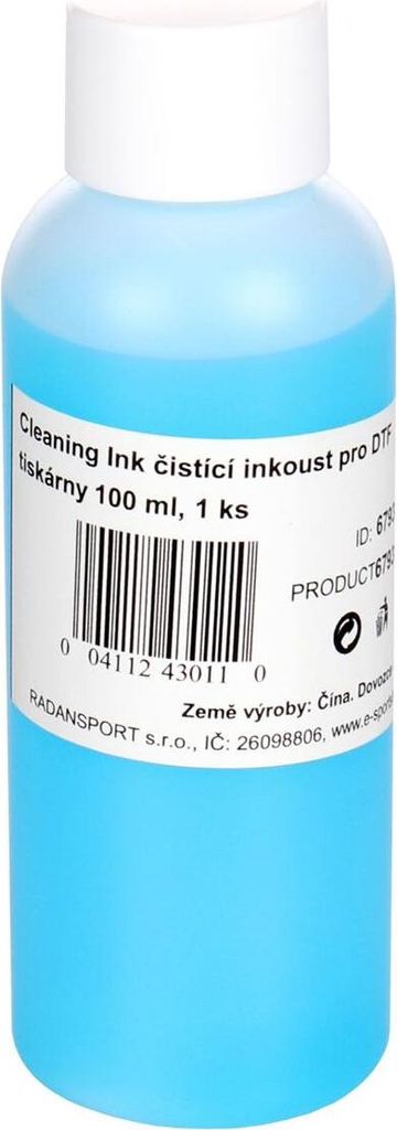 Cleaning Ink čistící inkoust pro DTF tiskárny 100 ml Obrázek produktu 