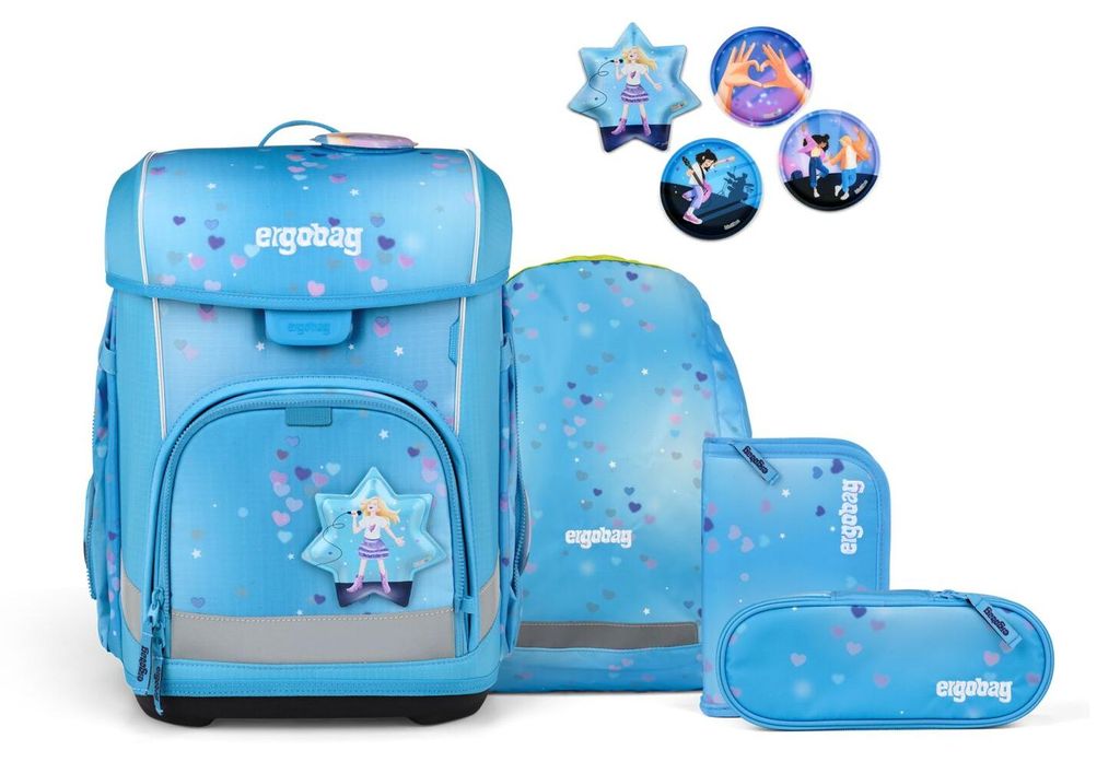 ergobag cubo light, školní batohový set, plyšová hračka Obrázek produktu 