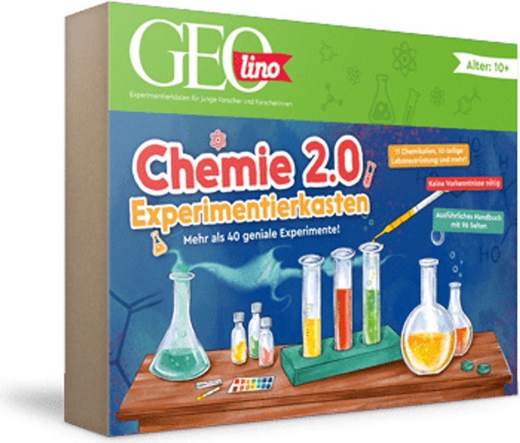 GEOLINO - Chimie 2.0 Coffrets d'expérimentation Image du produit 