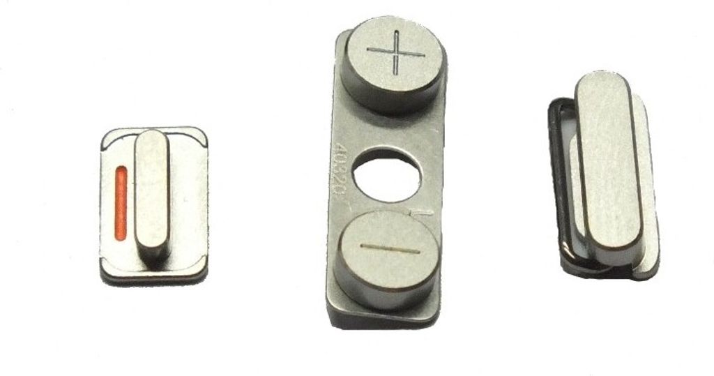 Button Set für iPhone 4 / 4S (Lautstärke, Stummschaltung, Powerknopf)