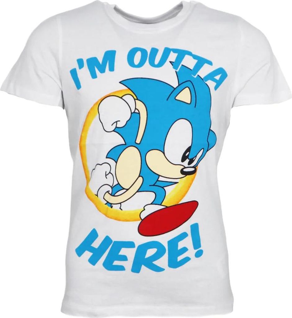 Sonic The Hedgehog Kinder Junge kurzarm T-Shirt Shirt – Produktbild 