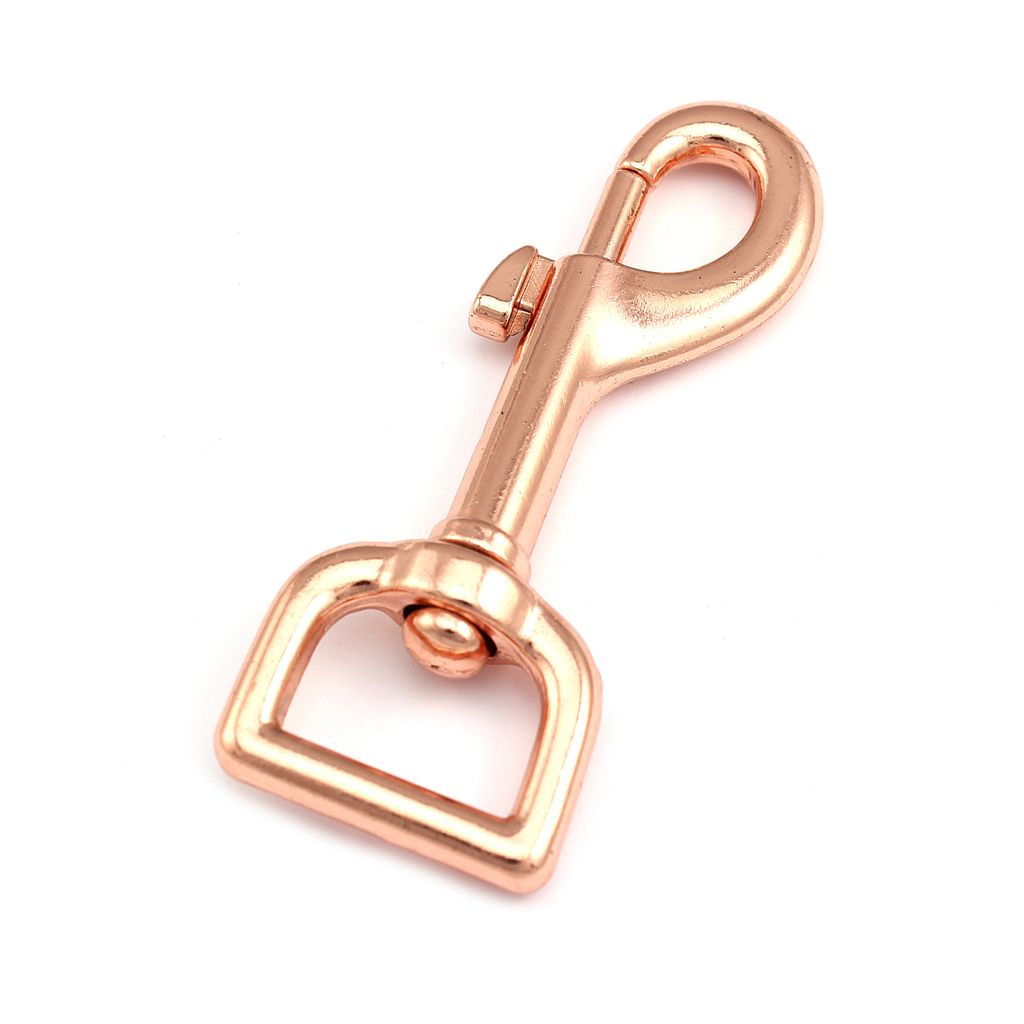 10 Karabinerhaken Rose 78 x 30mm mit Wirbel Gurt B 20mm Karabiner