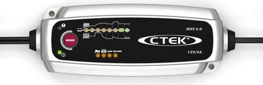 Ctek MXS 5.0 - 50/60 - -20 - 50 °C - Schwarz - Silber (MXS Image du produit 