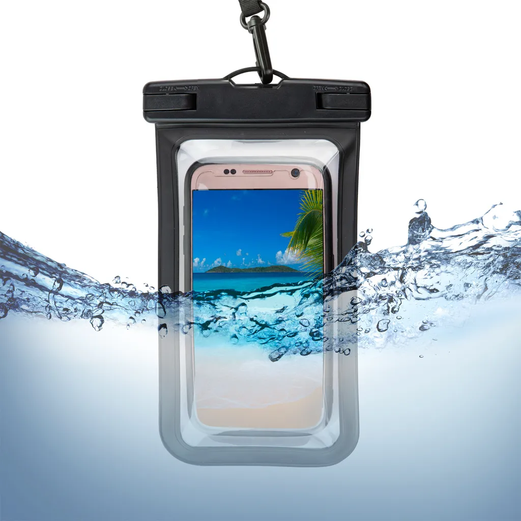 Custodia Stagna Universale Smartphone IPX8 con Cinturino Rinforzato