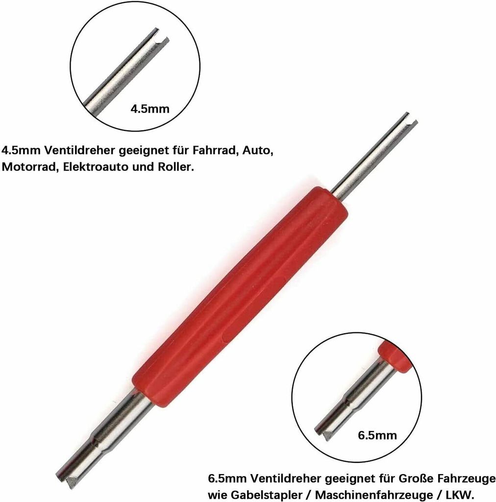 Ventildreher Ausdreher Eindreher für Reifenventile PKW NFZ Reifen Ventile