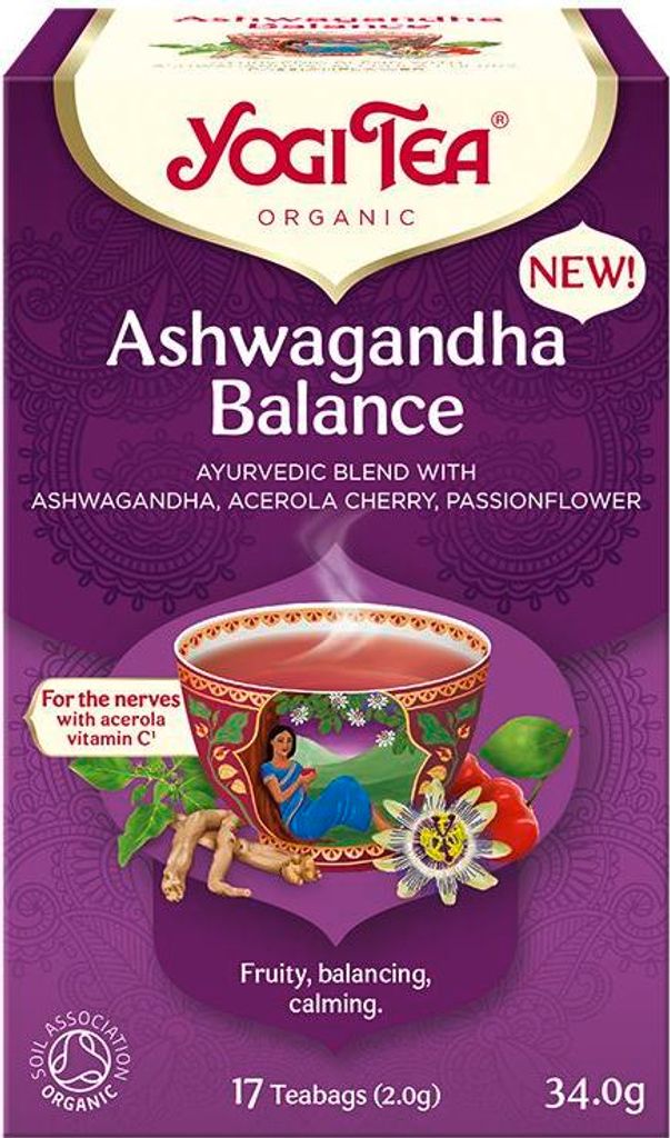 HERBATKA AJURWEDYJSKA RÓWNOWAGA Z ASHWAGANDHĄ (ASHWAGANDHA Produktbild 