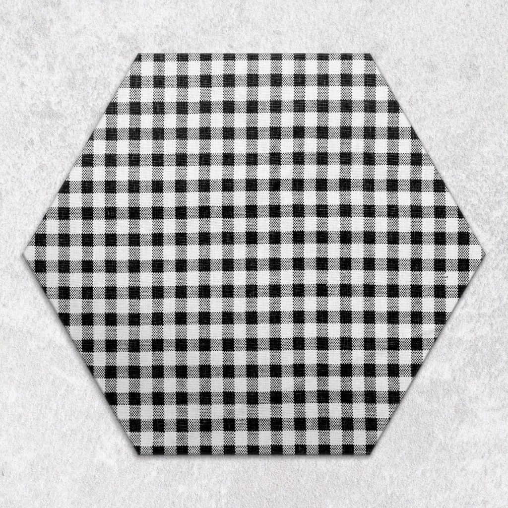 Glas-Herdabdeckplatten Glaskeramikkochfeld-Abdeckung Spritzschutz Glas hexagon 40 cm Geometrische Muster