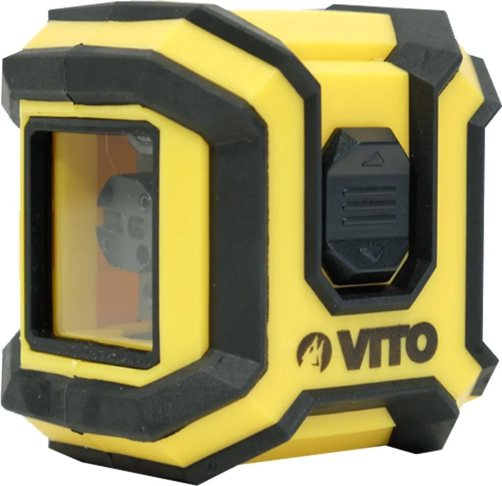 Niveau laser de chantier VITO croix autonivelant portée 10m précision
