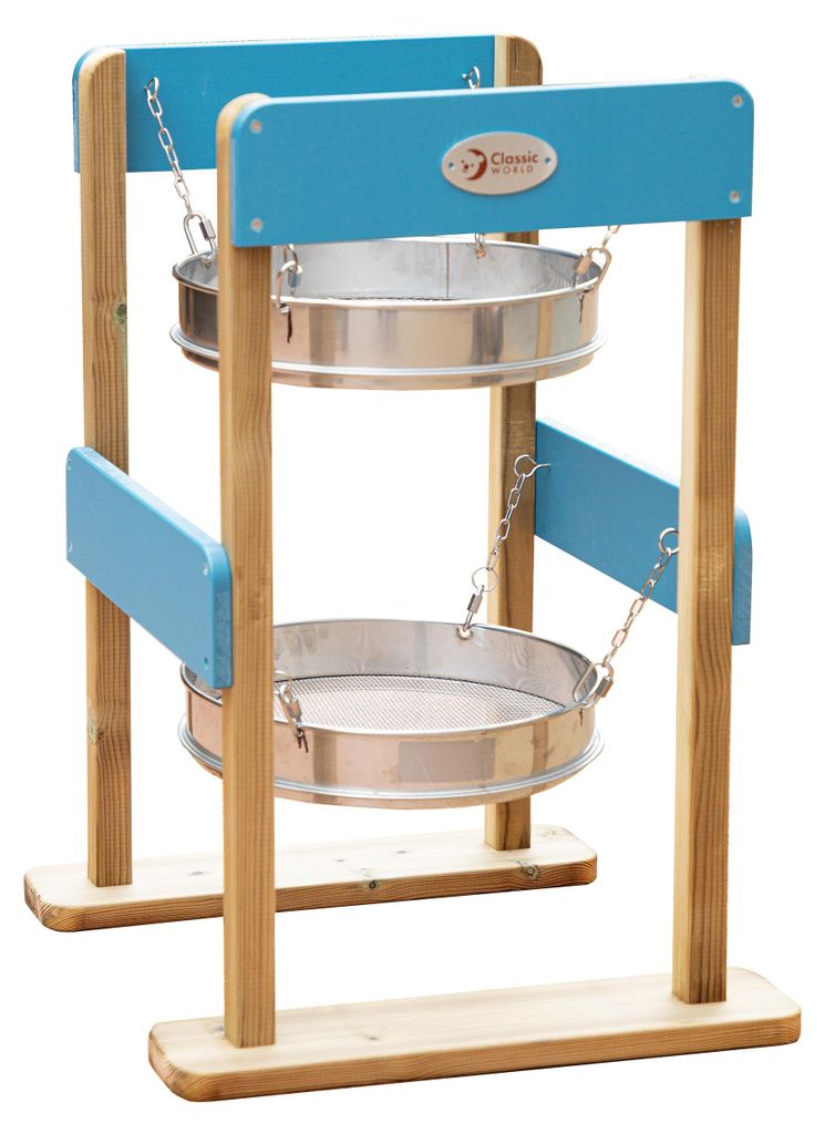 Classic World Edu Spielplatz-Sandspielzeug, Doppelsieb