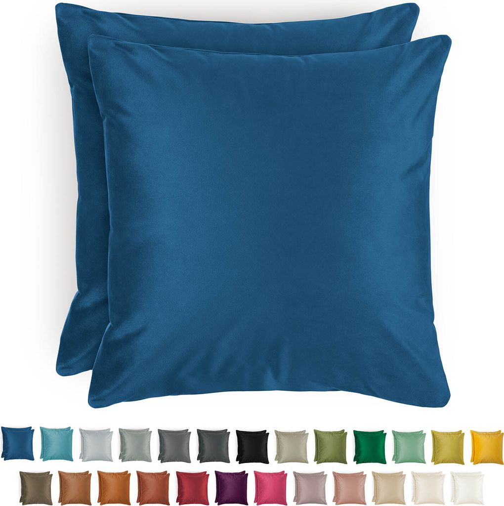 Blumtal sada 2 obliečok na vankúš 40x40 cm zamat - Obrázok produktu 
