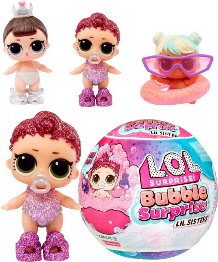 L.O.L. Surprise Bubble Surprise Lil Sisters Asst  119791EU Produktbild 5
