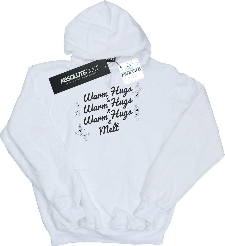 Disney - "Frozen 2 Warm Hugs And Melt" Kapuzenpullover für Herren BI10974 (3XL) (Weiß)