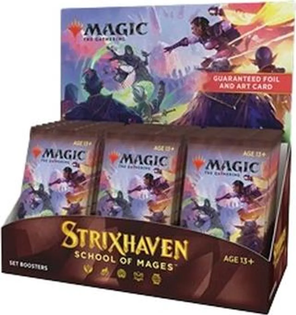 Strixhaven École des Mages Boîte Boosters Set avec Archive Mystique