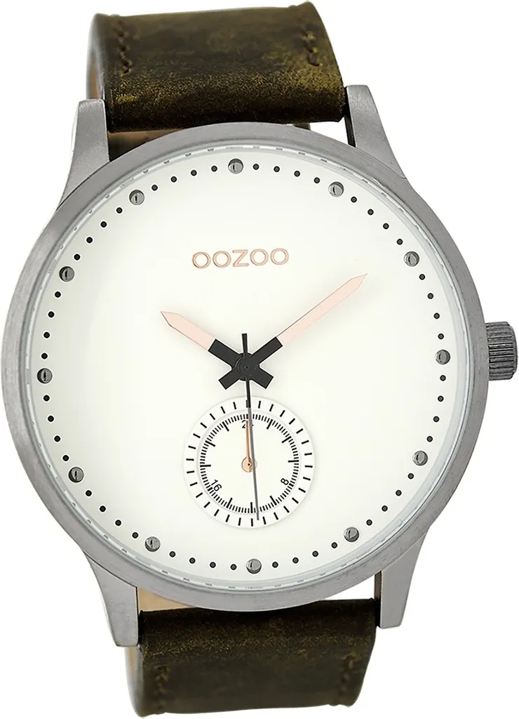 Montre Oozoo Femme Bleu Foncé Mat Idéale pour le Travail et Sorties