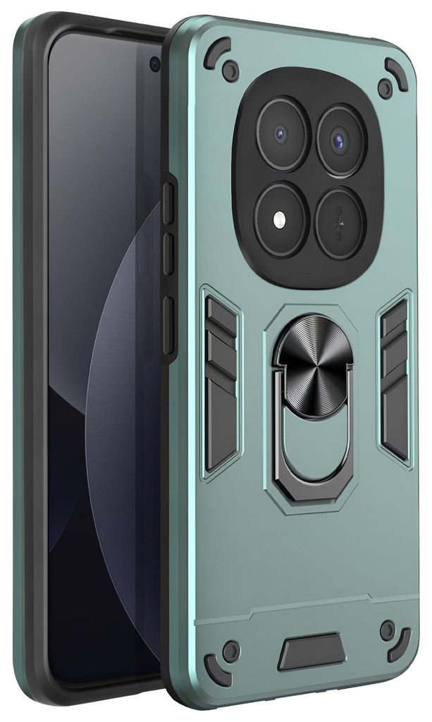 Avizar, Hülle mit magnetischem Ringhalter für Xiaomi Redmi Note 15 Pro Plus, Grün