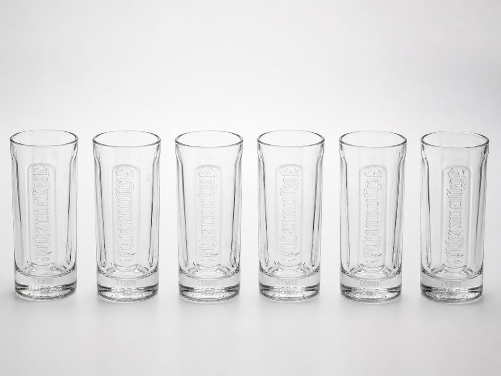 Jägermeister Longdrinkglas 0,1 L 6er Set - Original Produktbild 