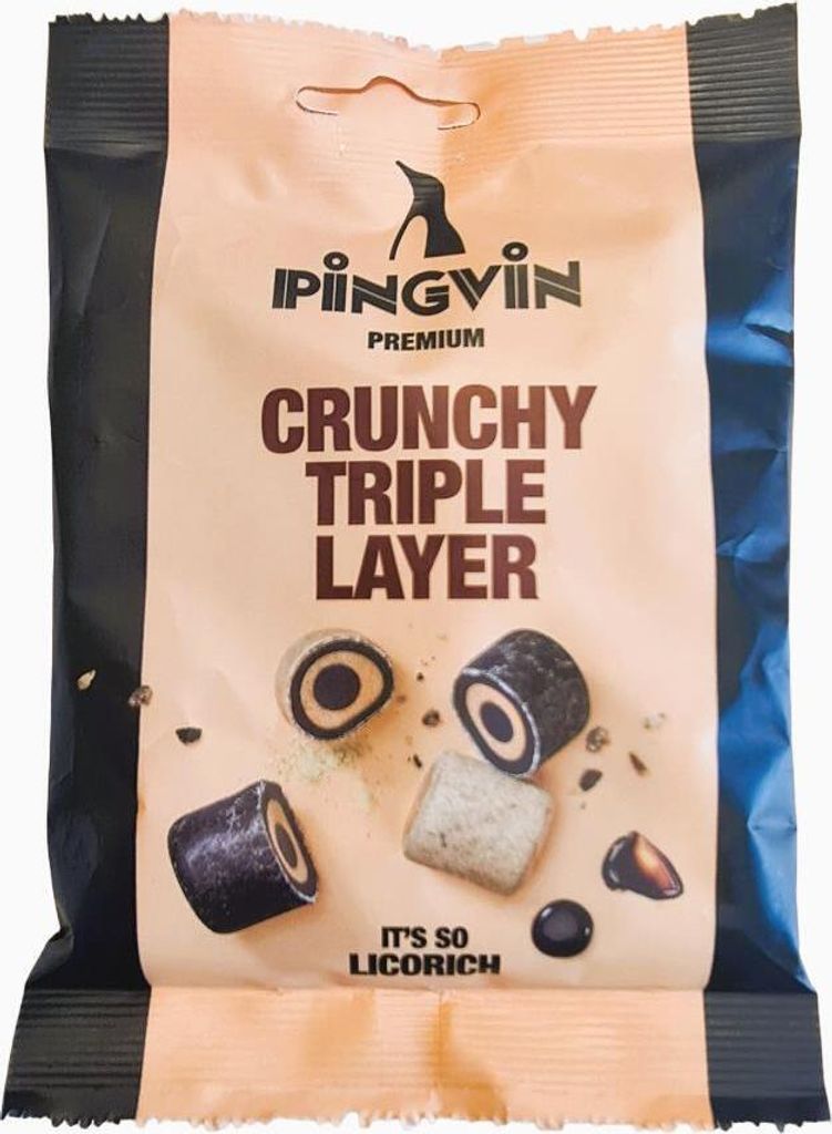 Toms Pingvin Premium Crunchy Triple Layer 90g Produktbild 
