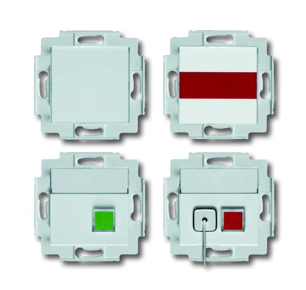 Prise de Courant avec Terre Busch-Jaeger RAL9016 Set Complet