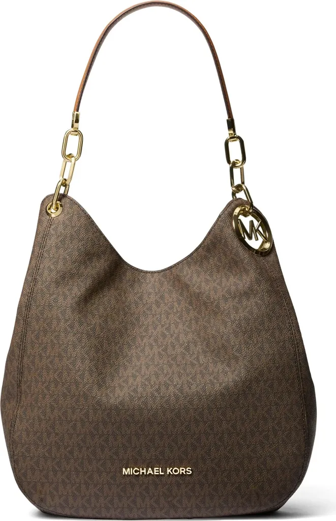 Michael Kors Cabas Lillie Marron - Sac à Main Signature Iconique MK