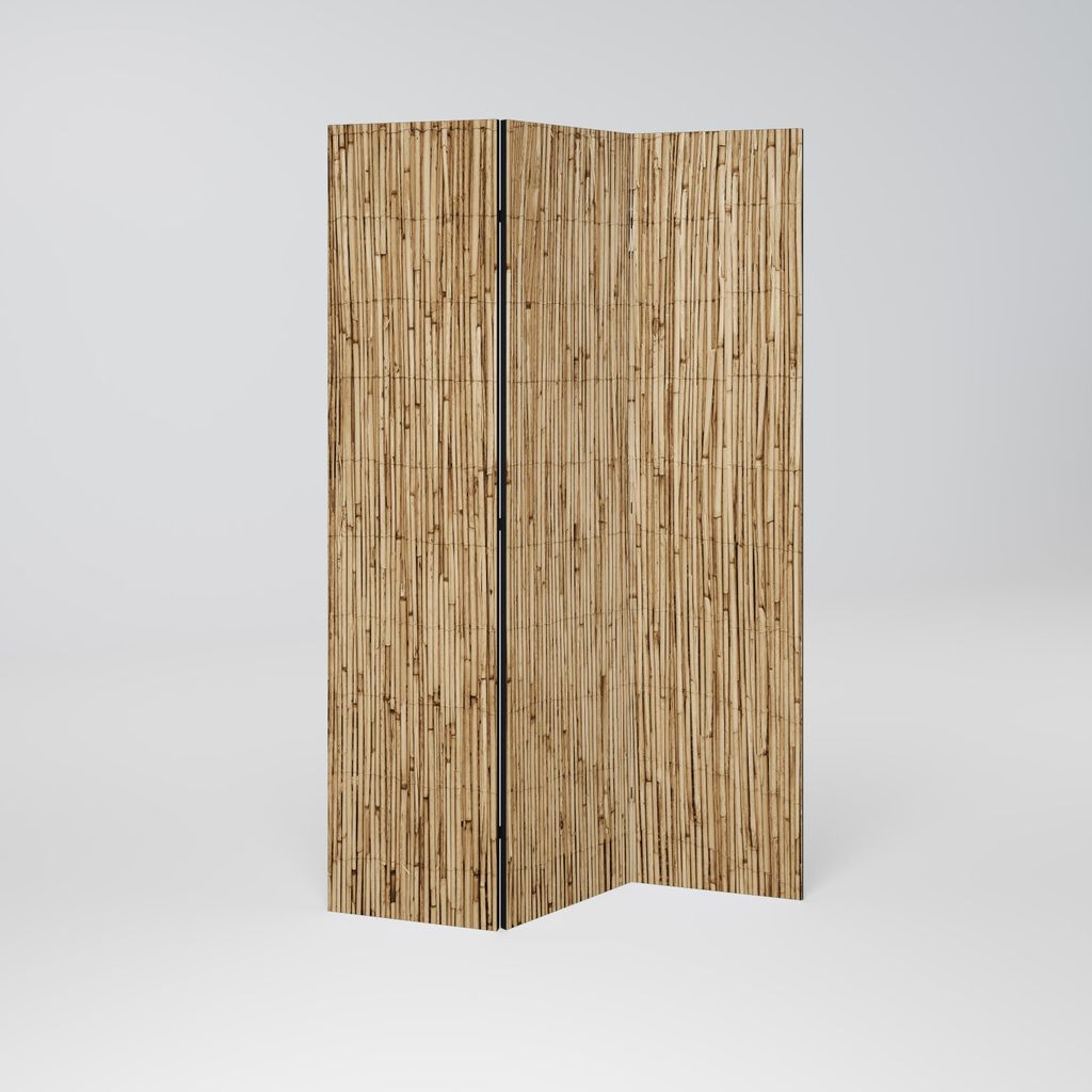 SpaceRebels Paravent Raumteiler - 3-teilig Raumtrenner, Druck 1-Seite - Raumtrenner - Trennwand Wohnung - Room Divider - Spanische Wand Deko Modern...