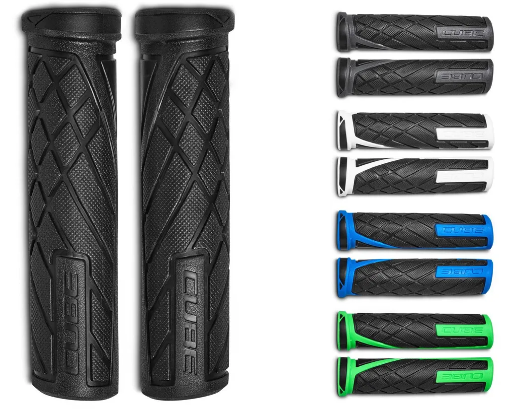 Poignées VTT Cube Performance 130 mm pour Randonnée et Sortie Sportive