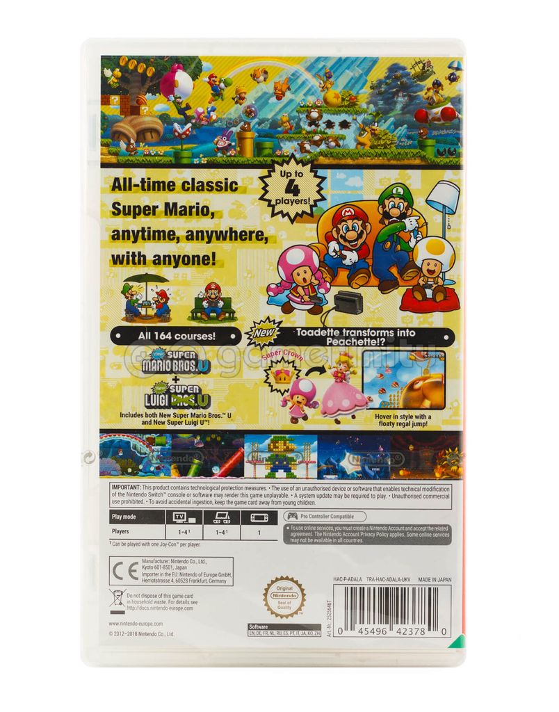 New Super Mario Bros. U Deluxe 2本セット New Super Mario Bros U Deluxe (Gra NS Digital) - Ceny i