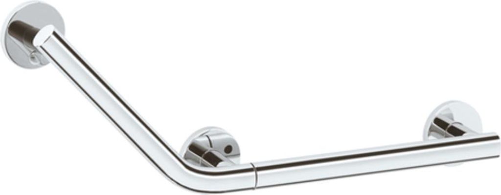 Keuco Plan Care Winkelgriff 135° 673 x 266 mm links Aluminium silber-eloxiert/verchromt - 34907170402