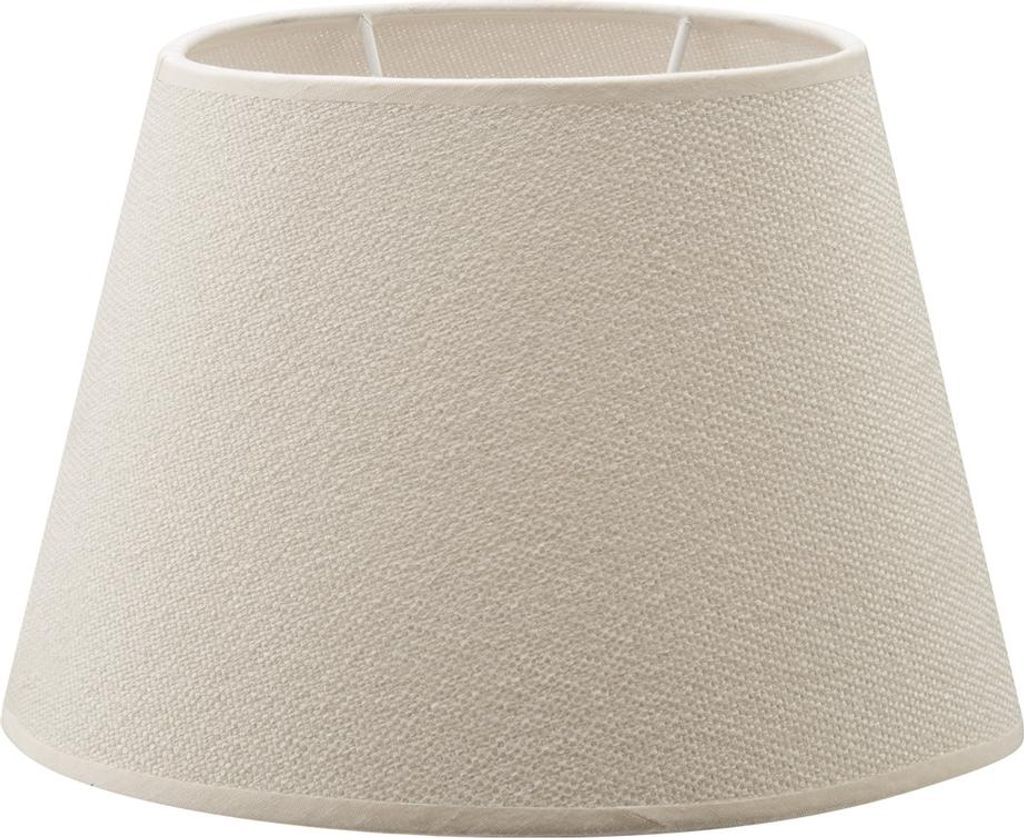 Home Sweet Home Lampenschirm aus Stoff Beige - 24 x 16 x 16 cm