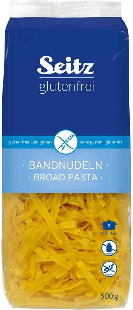 Seitz glutenfrei Bandnudeln 500g Produktbild 
