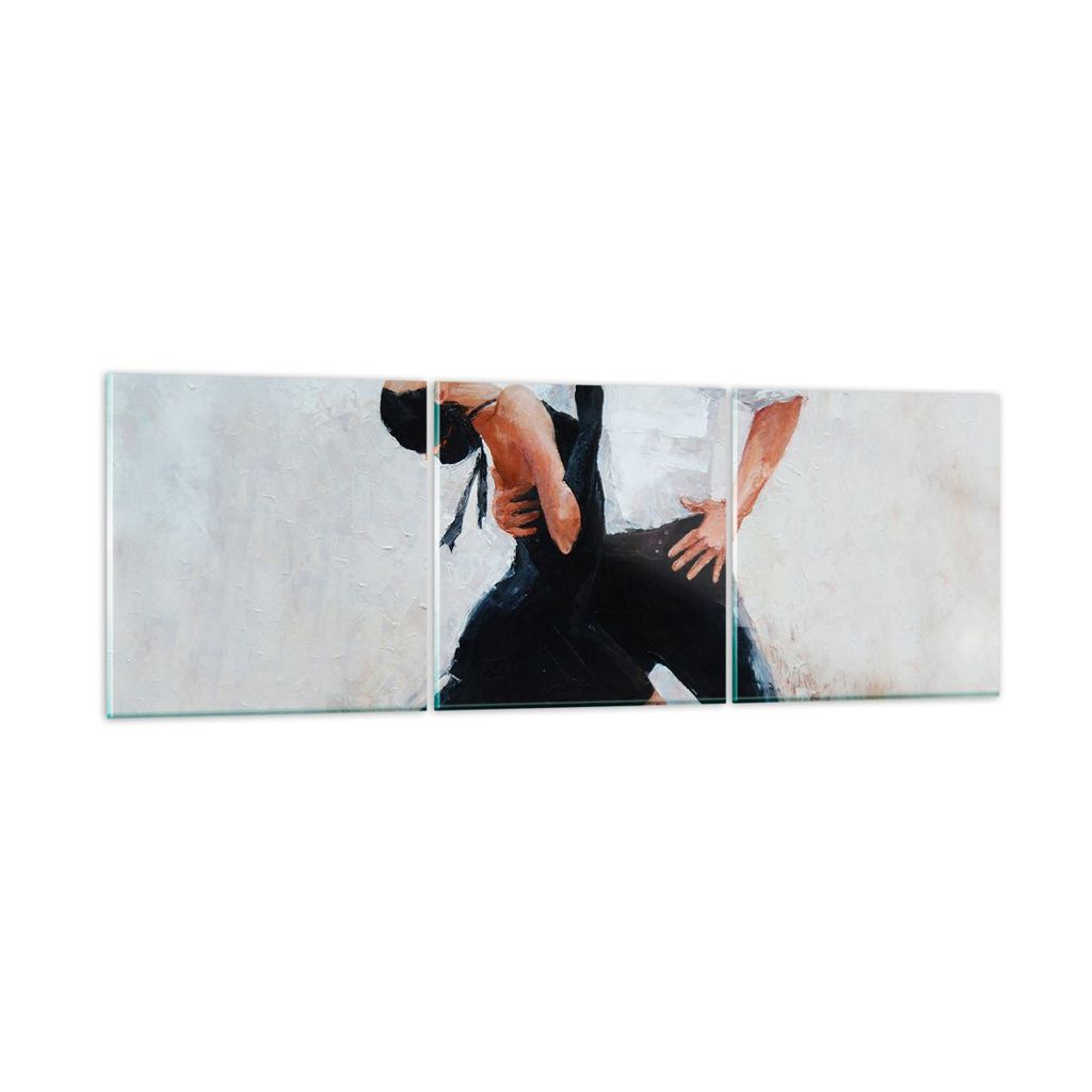 Bilder auf glas - tanzen sie - 150x50cm - Glasbilder - Wandbilder - Bilder - Kunstdruck - zum Aufhängen bereit - Wanddekoration aus Glas - Glas Bi...