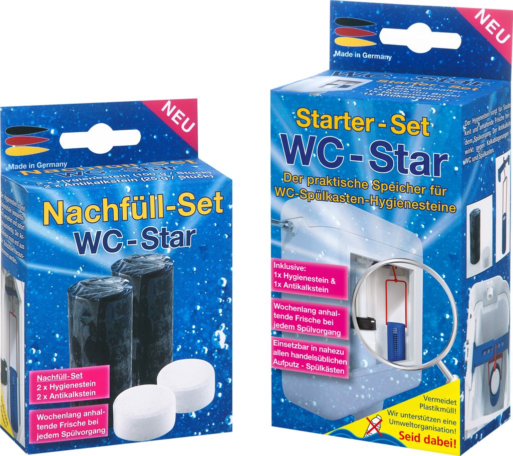 WC-Star WC Star XXL 8er Nachfüll-Set für den WC-Star Produktbild 14