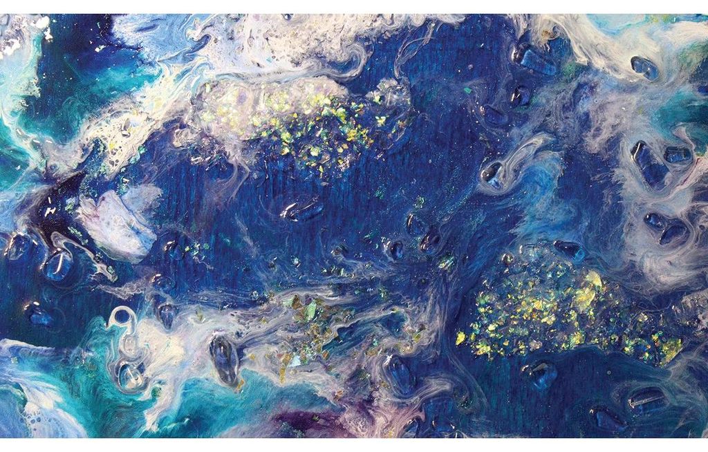 Wasserfeste Kleberolle – Abwaschbarer Arbeitsplattenaufkleber – TIKAL EPOXY – 60 x 100 cm