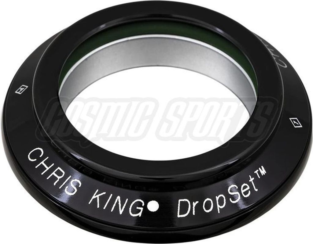 Chris King Bearing Cap Dropset 1-4, Griplock, black
