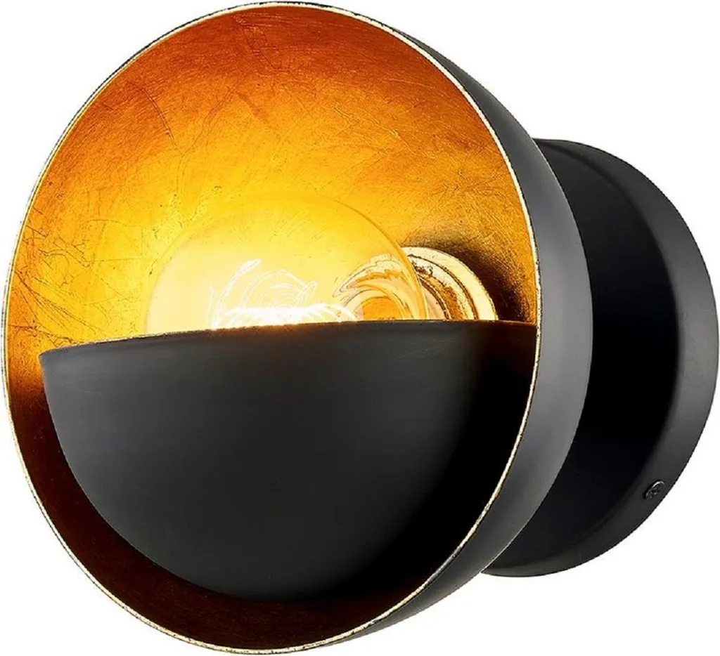 Luminaire mural design en bronze et métal Casa Padrino luxe Ø 18 cm